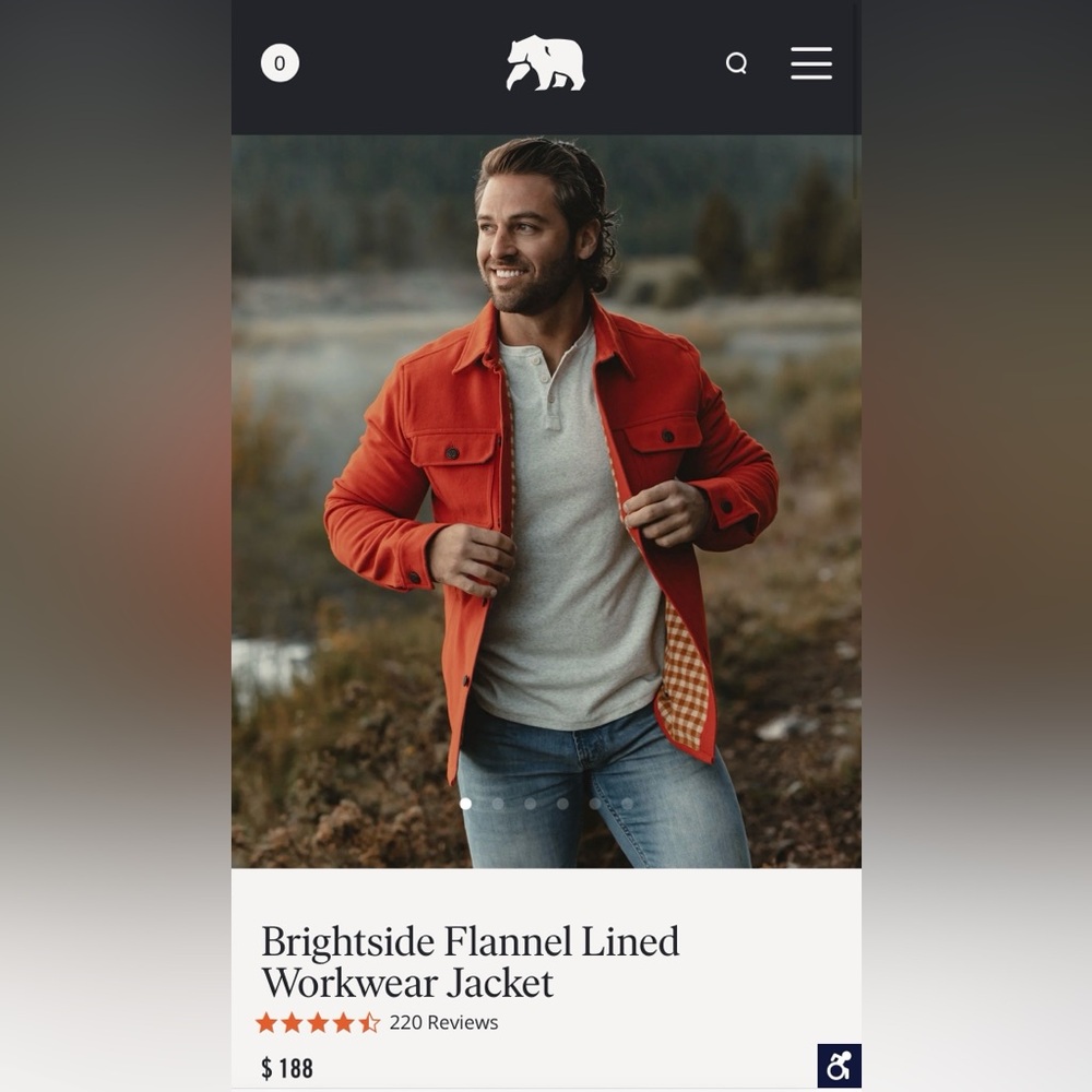 The Normal brand shirt jacket